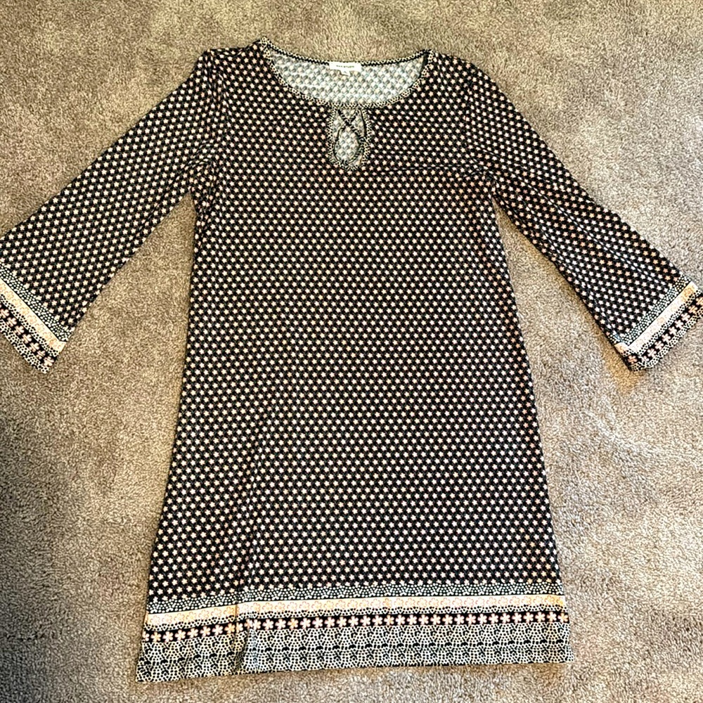 💜 3 for $10 Max Studio Black and White Patterned Dress